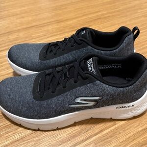 Skechers Women’s Go Walk Sneakers - Black and Gray
